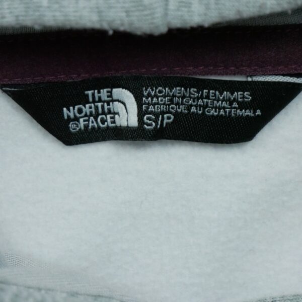 Sweat a capuche femme manches longues violet The North Face Motif imprime Col Rond QWE1231