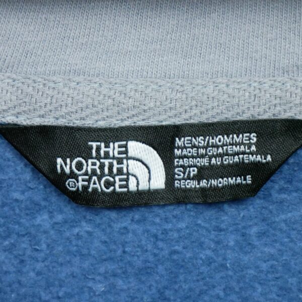 Sweat a capuche homme manches longues bleu The North Face Motif imprime Col Rond QWE0288