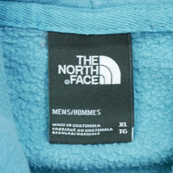 Sweat a capuche homme manches longues bleu The North Face Motif imprime Col Rond QWE1168