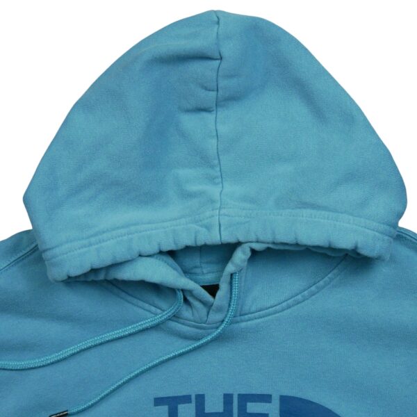 Sweat a capuche homme manches longues bleu The North Face Motif imprime Col Rond QWE1168