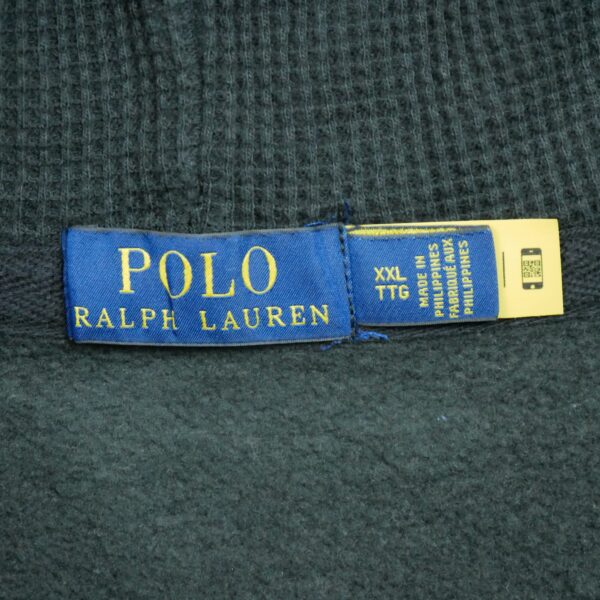 Sweat a capuche homme manches longues noir Polo Ralph Lauren Col Rond QWE3294