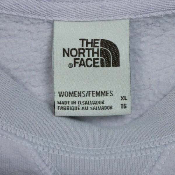 Sweat femme manches longues rose The North Face Col Rond QWE1169