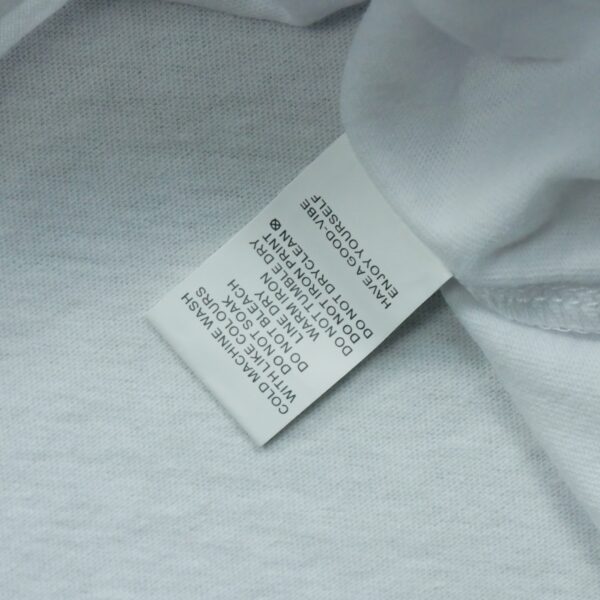 T shirt manches courtes homme blanc Stussy Motif imprime Col Rond QWE3077