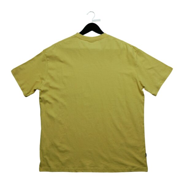 T shirt manches courtes homme jaune Stussy Col Rond QWE3211