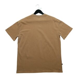 T shirt manches courtes homme marron Stussy Col Rond QWE3023