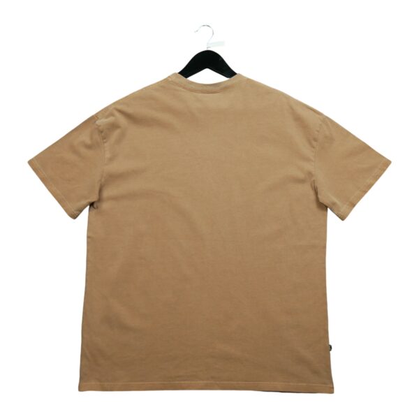 T shirt manches courtes homme marron Stussy Col Rond QWE3614