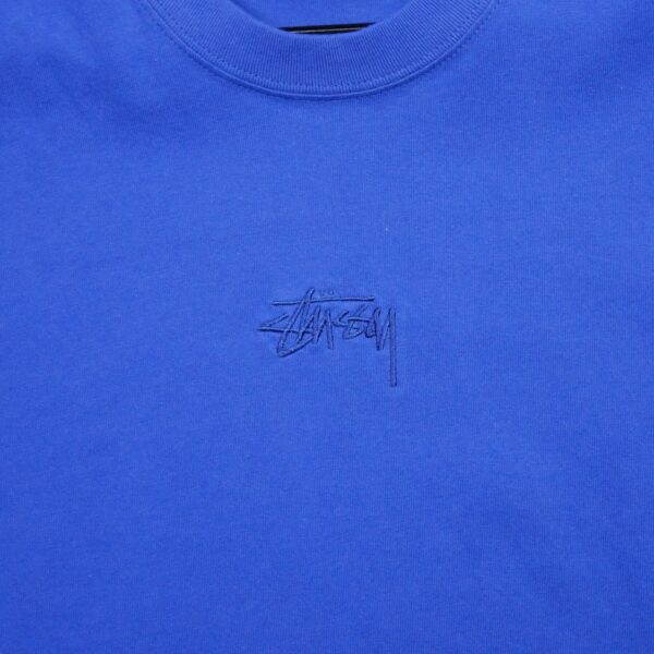 T shirt manches courtes homme violet Stussy Col Rond QWE3011