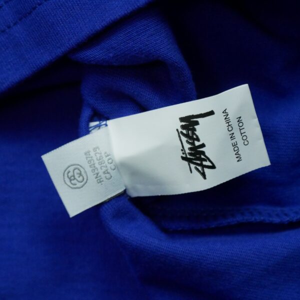 T shirt manches courtes homme violet Stussy Col Rond QWE3011