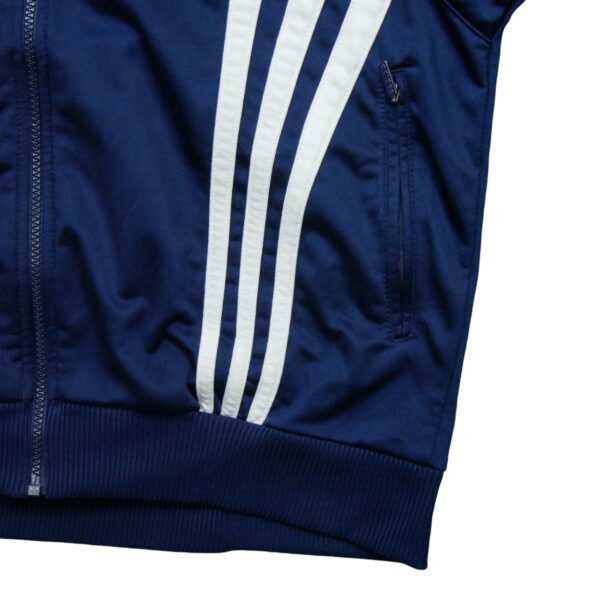 Veste de survetements homme manches longues marine Adidas Col Montant QWE1527