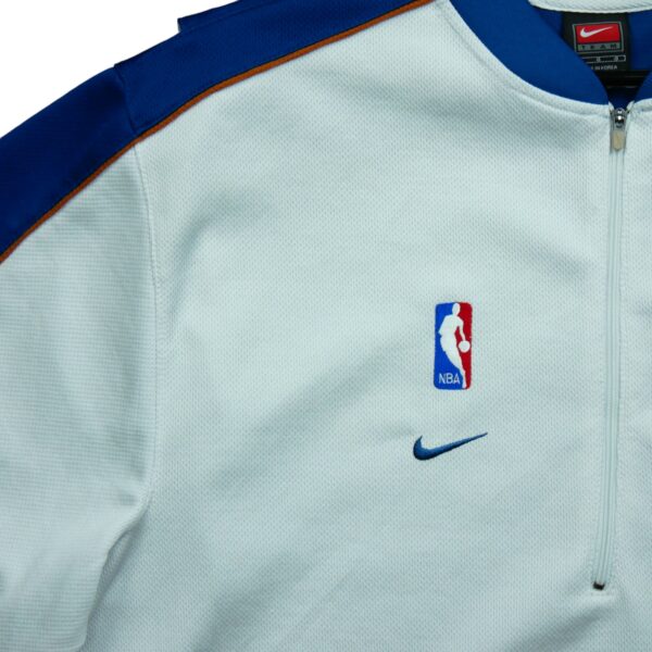 Veste legeres homme manches courtes blanc Nike Col Rond Equipe Wizards de Washington QWE3641