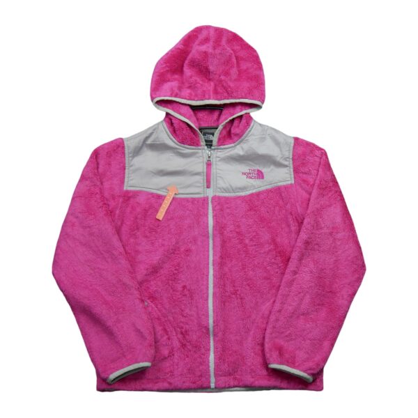 Veste polaires enfant manches longues rose The North Face Col Montant QWE1187