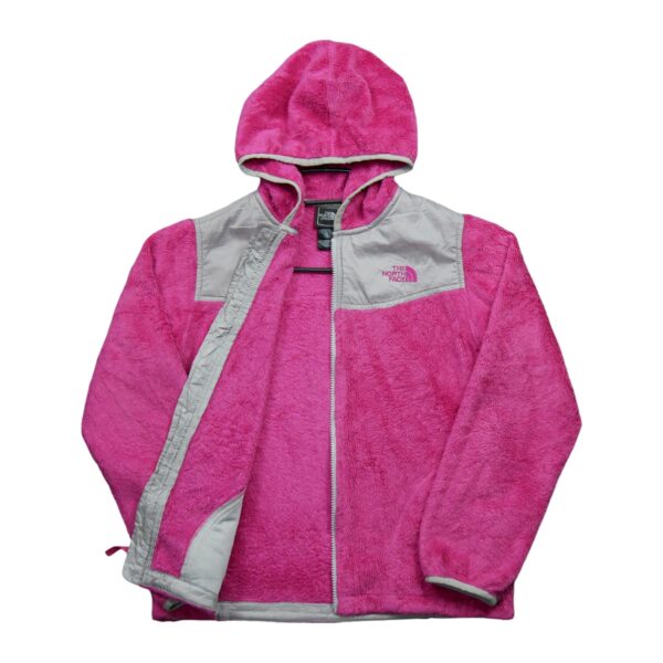 Veste polaires enfant manches longues rose The North Face Col Montant QWE1187