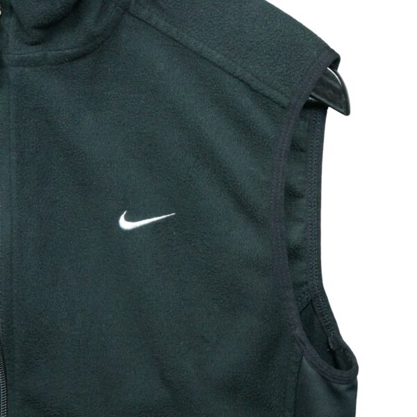 Veste polaires enfant sans manches noir Nike Col Montant QWE3435