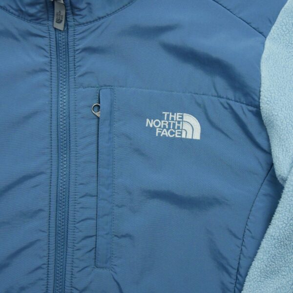 Veste polaires femme manches longues bleu clair The North Face Col Montant QWE0138