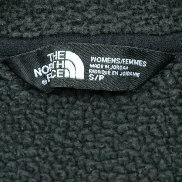 Veste polaires femme manches longues gris The North Face Motif chine Col Montant QWE3588