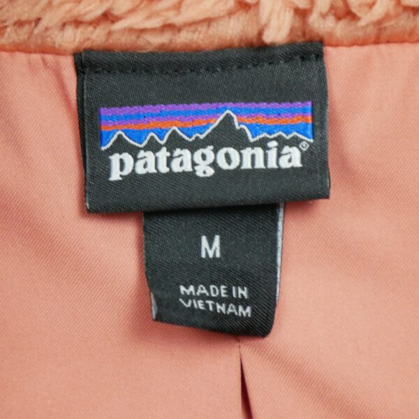 Veste polaires femme sans manches orange Patagonia Col Montant QWE3699