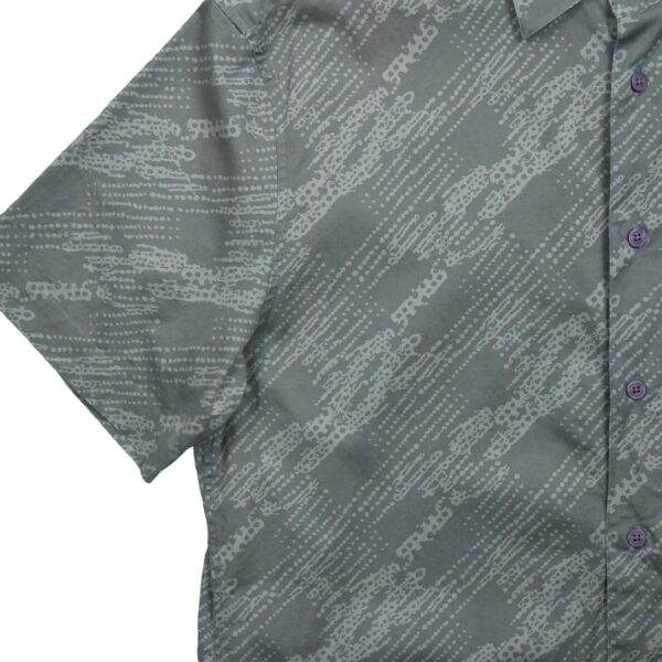 Chemise detente femme manches courtes gris Armani Exchange Motif a motifs QWE3365