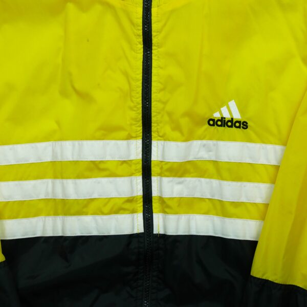 Coupe vent homme manches longues jaune Adidas QWE2096