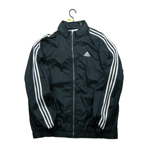 Coupe vent homme manches longues noir Adidas Col Montant QWE1110