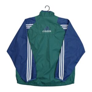 Coupe vent homme manches longues vert Adidas Col Montant QWE1006