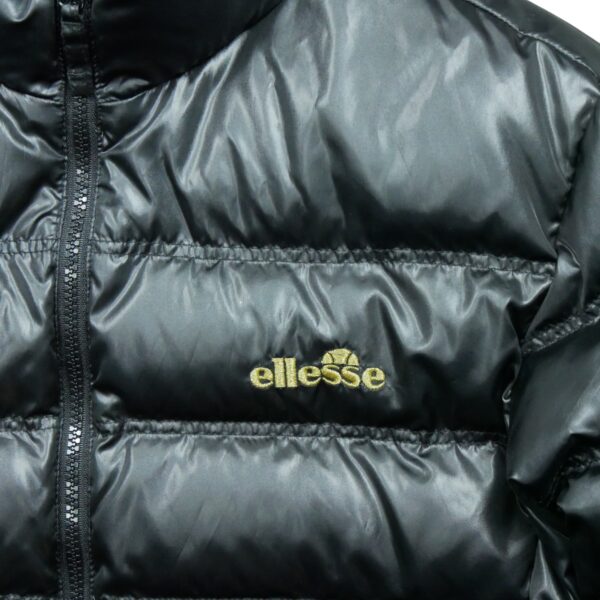 Doudoune femme manches longues noir Ellesse Col Montant QWE0128