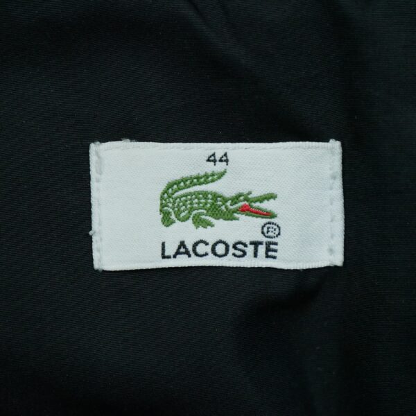 Doudoune femme manches longues noir Lacoste Col Montant QWE0201