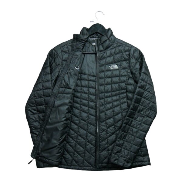 Doudoune femme manches longues noir The North Face Col Montant QWE3084