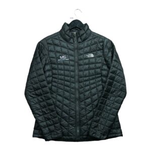 Doudoune femme manches longues noir The North Face Col Montant QWE3084