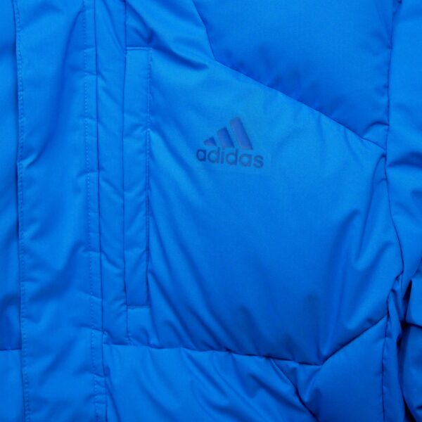 Doudoune homme manches longues bleu Adidas Col Montant QWE0152