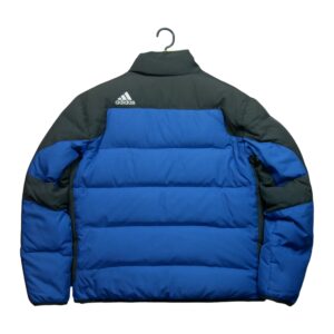 Doudoune homme manches longues bleu Adidas Col Montant QWE1605