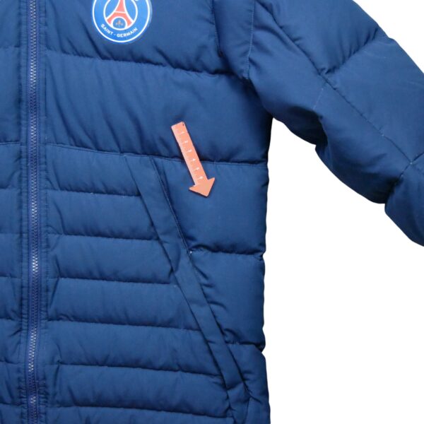 Doudoune homme manches longues marine Nike Col Montant Equipe PSG Paris Saint Germain QWE1264