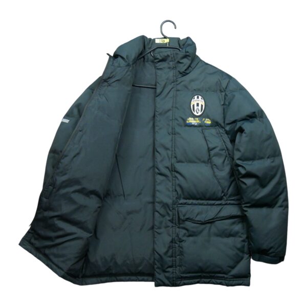 Doudoune homme manches longues noir Nike Col Montant Equipe Juventus Turin QWE1270