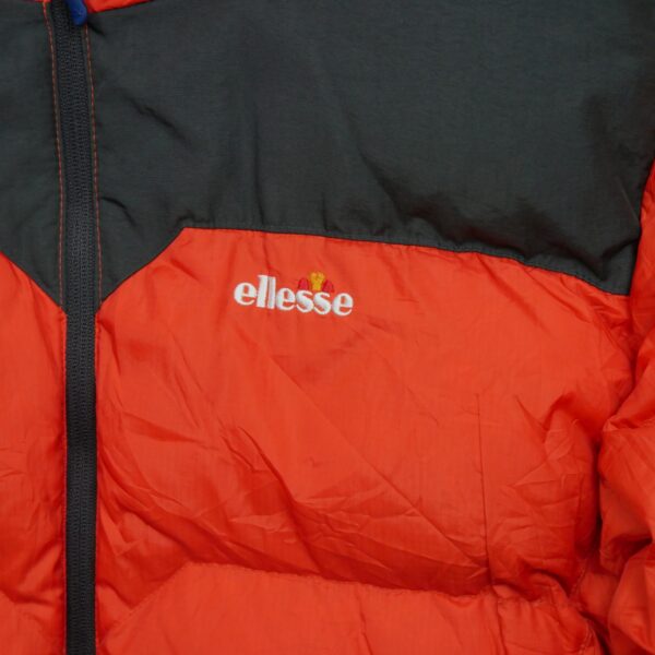 Doudoune homme manches longues orange Ellesse Col Montant QWE1635