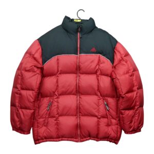 Doudoune homme manches longues rouge Adidas Col Montant QWE1649