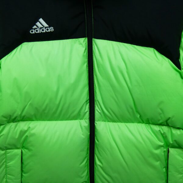 Doudoune homme manches longues vert fluo Adidas Col Montant QWE2019