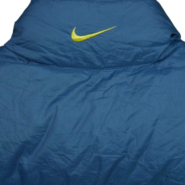 Doudoune homme sans manches bleu Nike Col Montant QWE1137