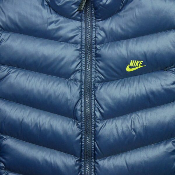 Doudoune homme sans manches marine Nike Col Montant QWE1244