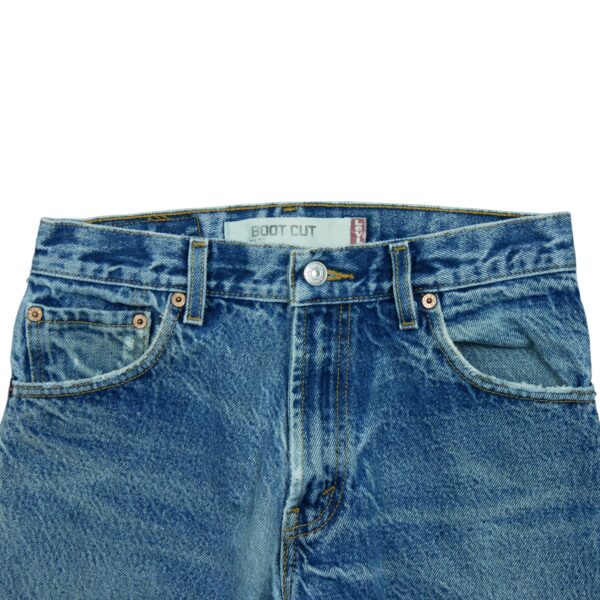 Jean coupe ajustee homme bleu clair Levi Strauss QWE0631