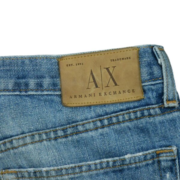 Jean coupe droite homme bleu clair Armani Exchange QWE0268