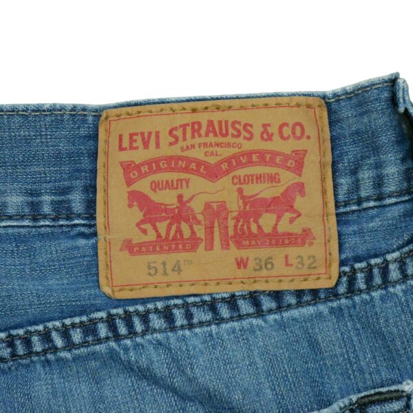 Jean coupe droite homme bleu clair Levi Strauss QWE0625