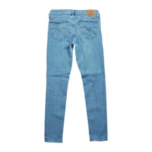 Jean coupe skinny femme bleu clair Levi Strauss QWE3107