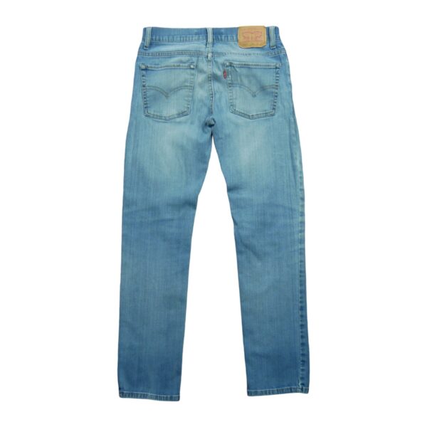 Jean coupe skinny homme bleu clair Levi Strauss QWE1292