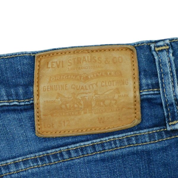 Jean coupe slim homme bleu Levi Strauss QWE1168