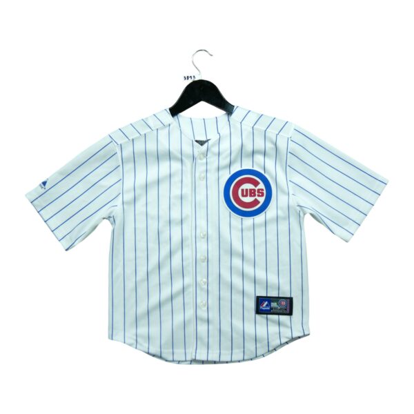 Maillot manches courtes enfant blanc Majestic Equipe Chicago Cubs QWE3813