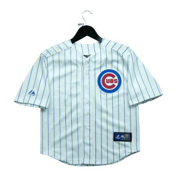 Maillot manches courtes enfant blanc Majestic Equipe Chicago Cubs QWE3813