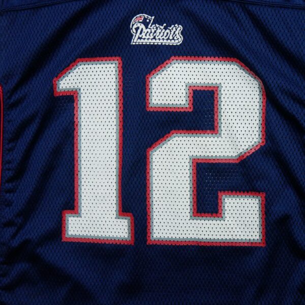 Maillot manches courtes enfant marine Reebok Equipe New England Patriots QWE0078