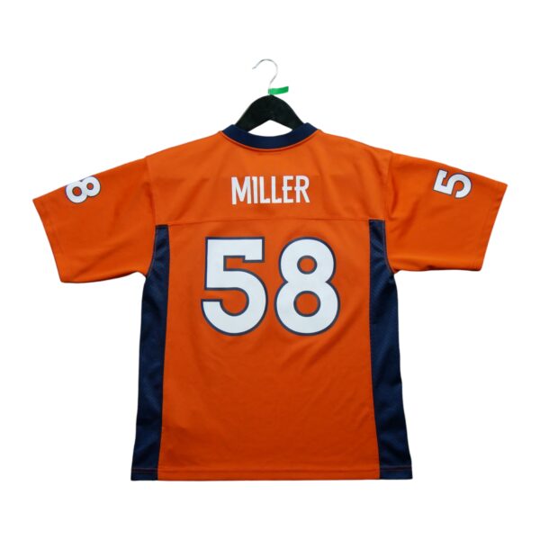 Maillot manches courtes enfant orange NFL Team Apparel Equipe Denver Broncos QWE0555