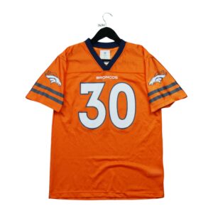 Maillot manches courtes enfant orange NFL Team Apparel Equipe Denver Broncos QWE3430