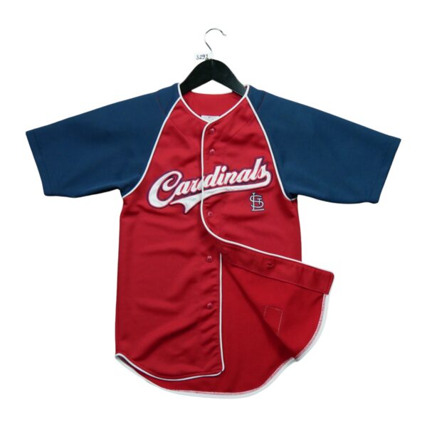 Maillot manches courtes enfant rouge MLB Equipe Saint Louis Cardinals QWE3292