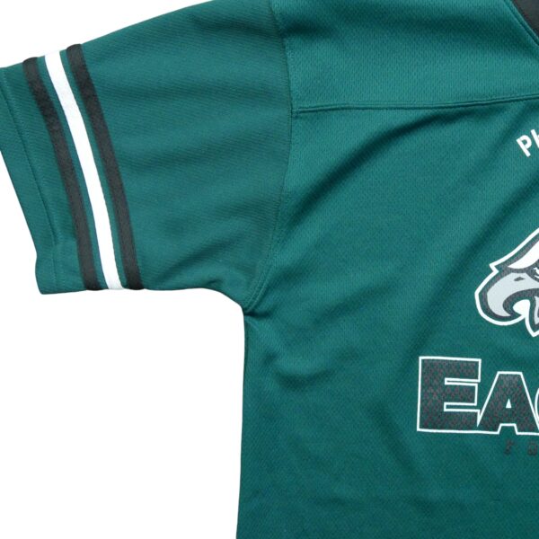 Maillot manches courtes enfant vert NFL Team Apparel Equipe Philadelphia Eagles QWE0456